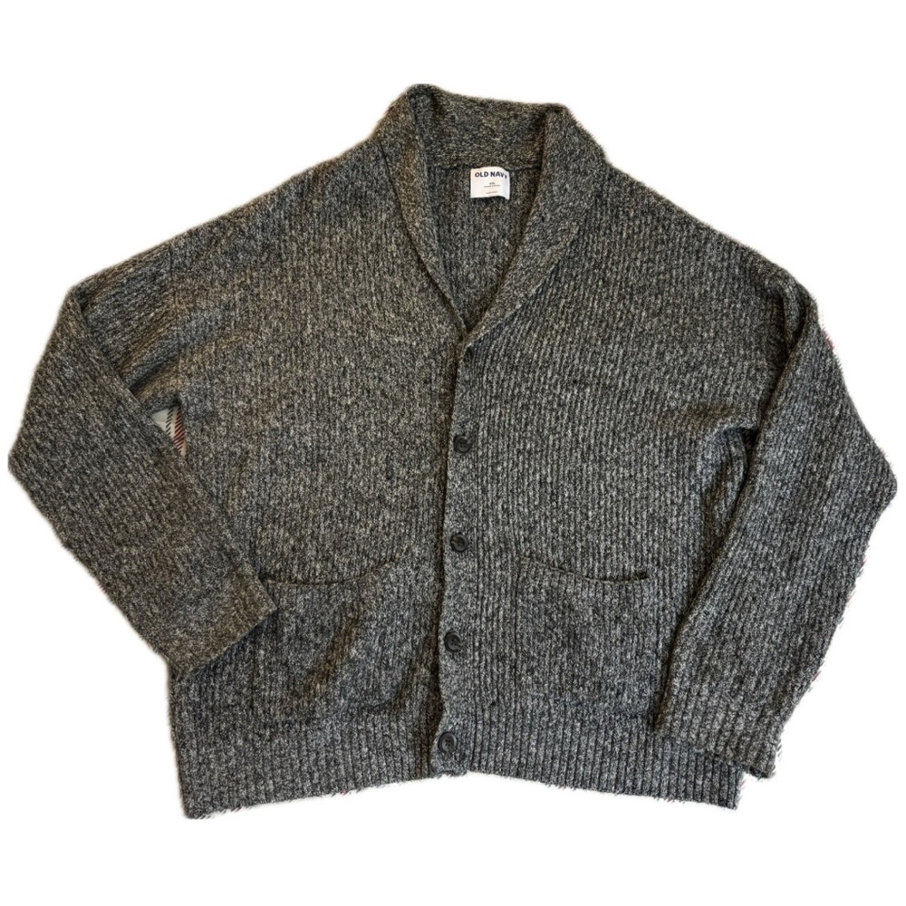 Old Navy Gray Cardigan Sweater